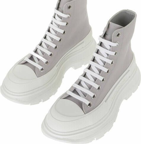 alexander mcqueen Boots & laarzen Tread Slick Sneaker Boots in grijs