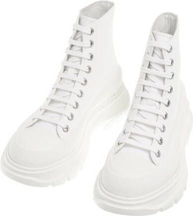 alexander mcqueen Boots & laarzen Tread Slick Sneaker Boots in wit