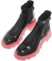 Alexander mcqueen Boots & laarzen Wander Chelsea Boots Leather in roze - Thumbnail 2