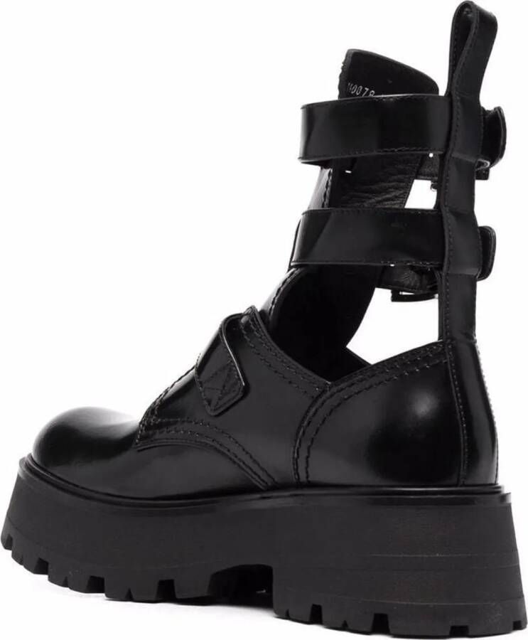 alexander mcqueen Boots RAVE BOOTS in zwart