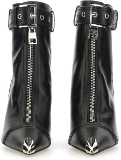 alexander mcqueen Boots Slash Biker Boot in zwart