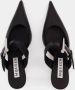 Alexander mcqueen Hoge hakken Francisco Pumps Leather Black in zwart - Thumbnail 6