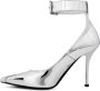 Alexander mcqueen Hoge hakken Mirror Metallic Pumps in wit - Thumbnail 2