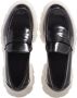 Alexander mcqueen Loafers & ballerina schoenen Loafers Leather in zwart - Thumbnail 2