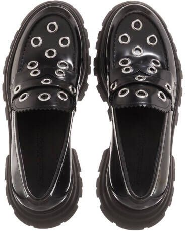 alexander mcqueen Loafers & ballerina schoenen Loafers Leather in zwart