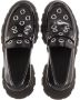 Alexander mcqueen Loafers & ballerina schoenen Loafers Leather in zwart - Thumbnail 2