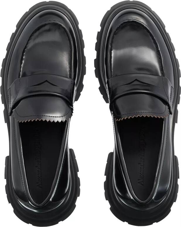 alexander mcqueen Loafers Wander Loafers Leather in zwart