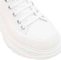 Alexander mcqueen Low-Top Sneakers 45MM TREAD SLICK LACE-UP SNEAKERS in wit - Thumbnail 3