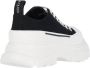 Alexander mcqueen Low-Top Sneakers Black Logo Oversized Sole Sneakers in zwart - Thumbnail 2