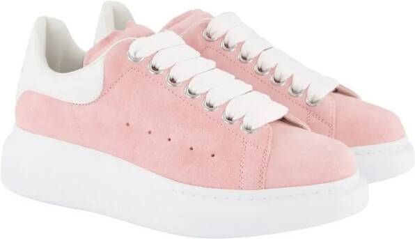 alexander mcqueen Low-Top Sneakers Dames Oversized Sneaker Roze in poeder roze