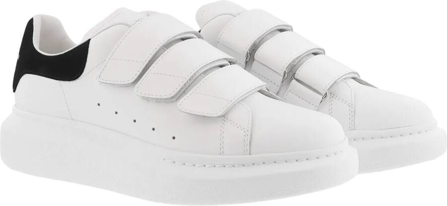 alexander mcqueen Low-Top Sneakers Dames Oversized Sneaker wit zwart in wit