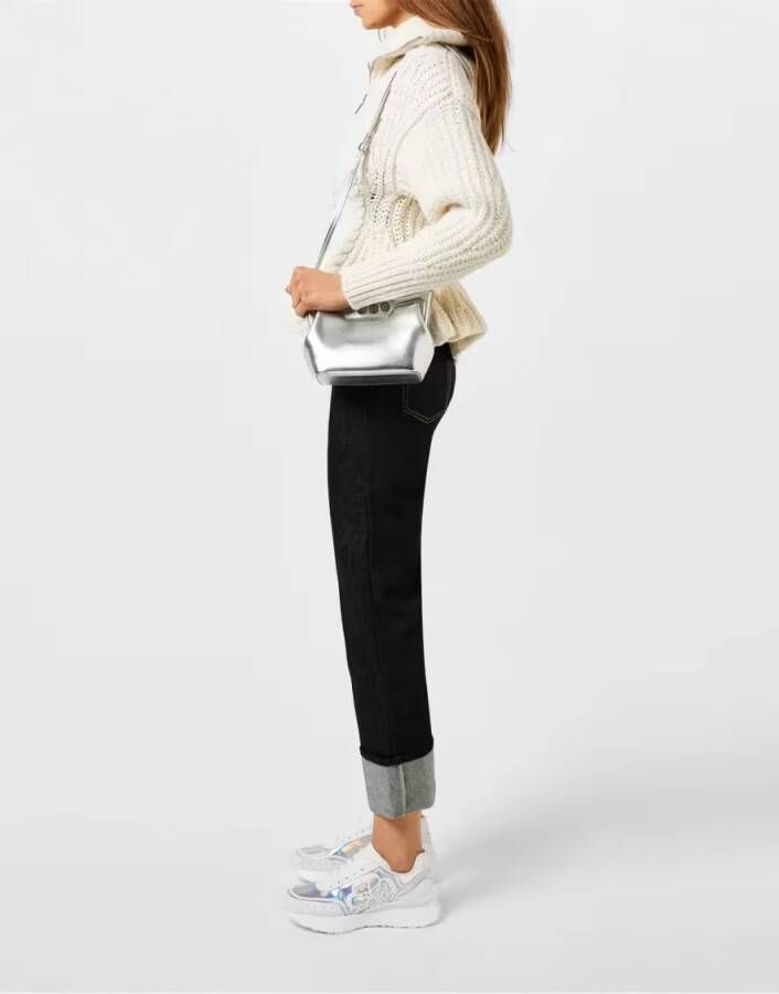 alexander mcqueen Low-Top Sneakers Sprint Runner Oversized Sneakers in wit