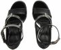 Alexander mcqueen Pumps & high heels Sandals With Platform Soles 120 mm in zwart - Thumbnail 2