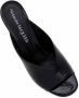Alexander mcqueen Sandalen Leather Mule Sandals in zwart - Thumbnail 2