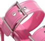 Alexander mcqueen Sandalen Leather Sandal in roze - Thumbnail 3