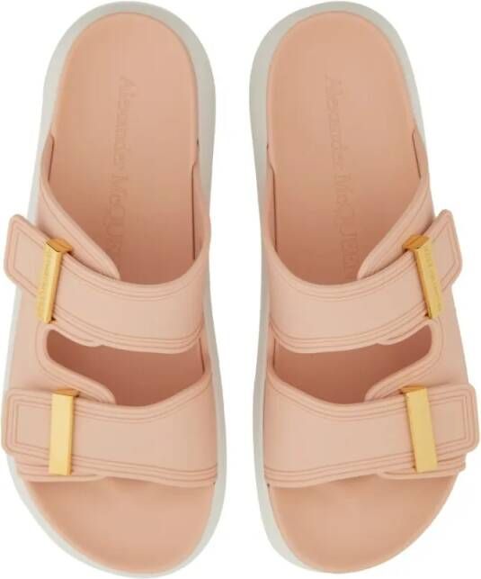 alexander mcqueen Sandalen Oversize Hybrid Sandal in beige