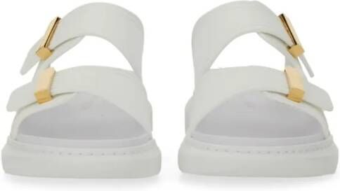 alexander mcqueen Sandalen Oversize Hybrid Sandal in wit