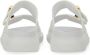 Alexander mcqueen Sandalen Oversize Hybrid Sandal in wit - Thumbnail 4