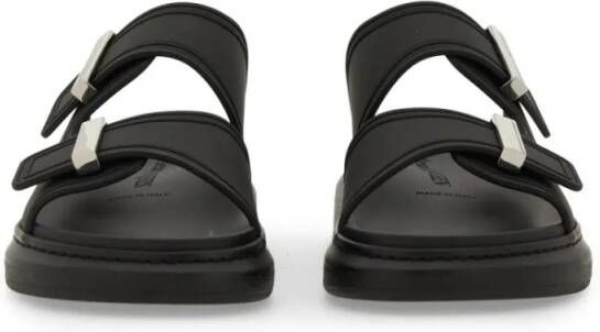 alexander mcqueen Sandalen Oversize Hybrid Sandal in zwart