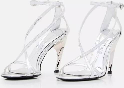 alexander mcqueen Sandalen Sandal W Metal Heel in wit