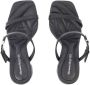 Alexander mcqueen Sandalen Seal Heeled Sandals Leather Black Argentãƒæ Ã† in zwart - Thumbnail 14