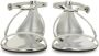 Alexander mcqueen Sandalen Strappy Sandal in zilver - Thumbnail 2