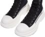 Alexander mcqueen Sneakers Boots With Profile Sole in zwart - Thumbnail 2
