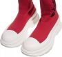 Alexander mcqueen Sneakers Red Stretch Nylon Tread Slick Sneakers in rood - Thumbnail 2