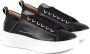 Alexander Smith Low-Top Sneakers Glossy Black Cow Leather Trainers in zwart - Thumbnail 3