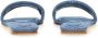 Alexander wang Denim "Vy" Slipper in blauw - Thumbnail 2