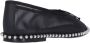 Alexander wang "Lina" Studded Mesh Ballerinas – Black in zwart - Thumbnail 2