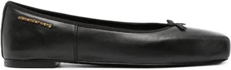 alexander wang Billie Flat Ballerina Shoes in zwart
