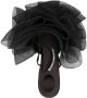 Alexander wang Slippers & Mules Ruched Tulle Mules in zwart - Thumbnail 2