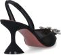 Amina Muaddi Sandalen "Begum" Slingback Sandal Pumps – Black in zwart - Thumbnail 2