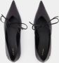 Anine Bing Ballerinas Nikki Ballerinas Leather Black in zwart - Thumbnail 9