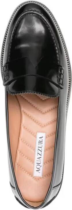 Aquazzura Aqua Loafer in zwart