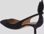 Aquazzura Hoge hakken Bow Tie Pump 50 in zwart - Thumbnail 3