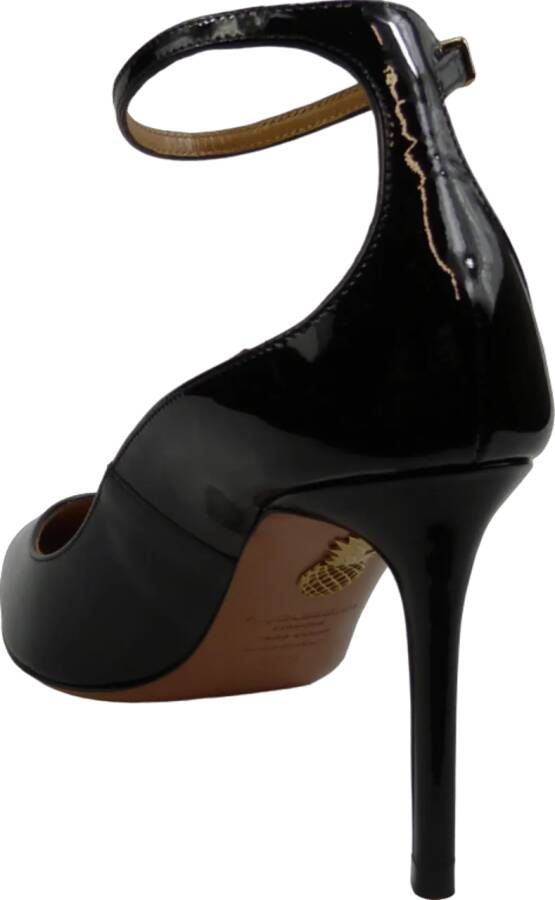 Aquazzura Hoge hakken Decollete Nero Lucido in zwart