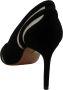 Aquazzura Hoge hakken Decolletu00E9 Nero in Suede in zwart - Thumbnail 2
