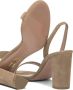 Aquazzura Sandalen Block Heel Sandals With Slingback Strap in bruin - Thumbnail 3