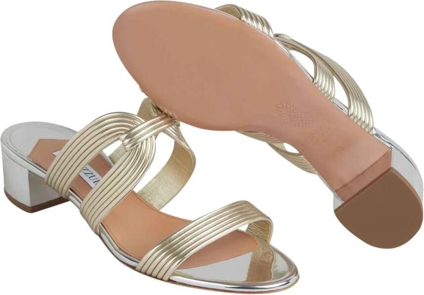 Aquazzura Sandalen Essence 35 Sandals in goud