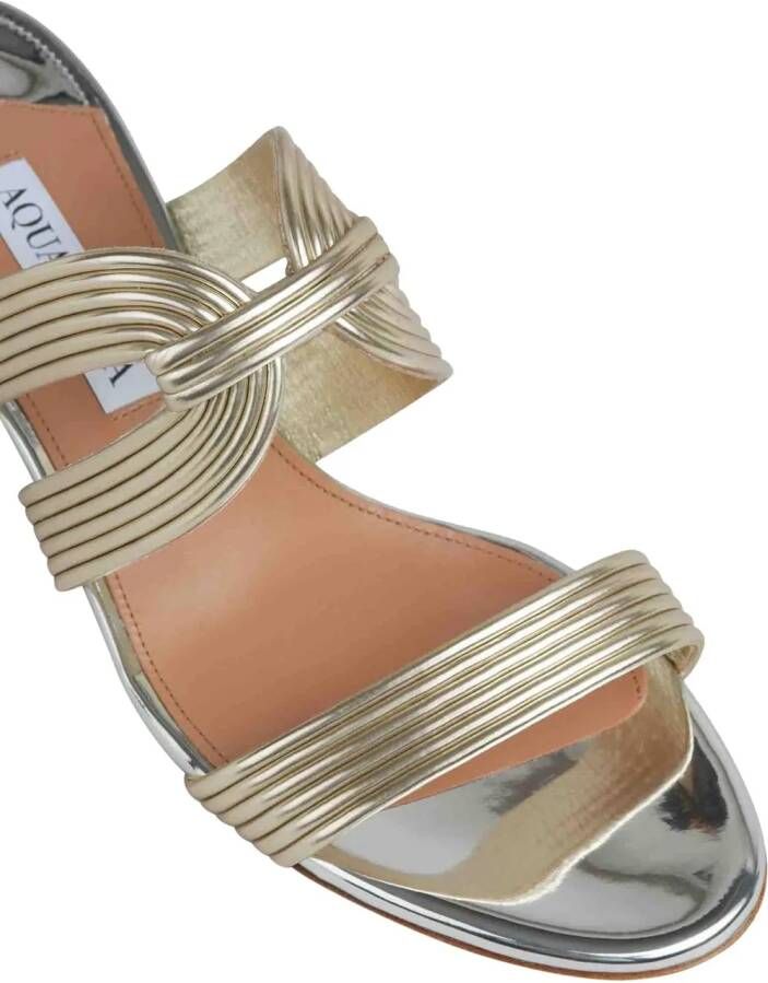 Aquazzura Sandalen Essence 35 Sandals in goud