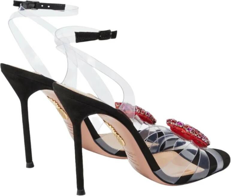 Aquazzura Sandalen Love Me Plexi Sandal 105 in wit