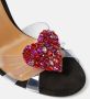 Aquazzura Sandalen Love Me Plexi Sandal 105 in wit - Thumbnail 3