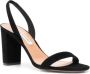 Aquazzura Sandalen So Nude Block Sandal 85 in zwart - Thumbnail 2