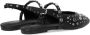 ASH Italia Brenda slingback in zwart leder met studs - Thumbnail 3