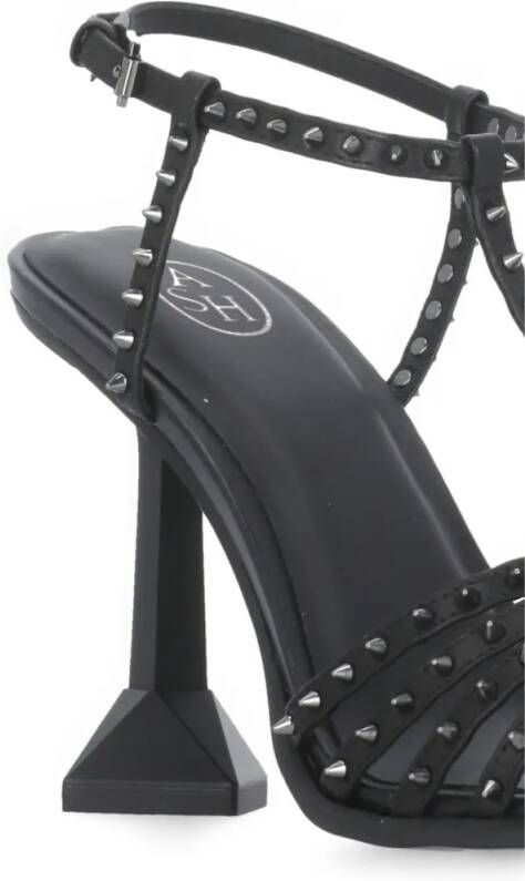 Ash Hoge hakken Black Desire Heel Leather Shoes in zwart