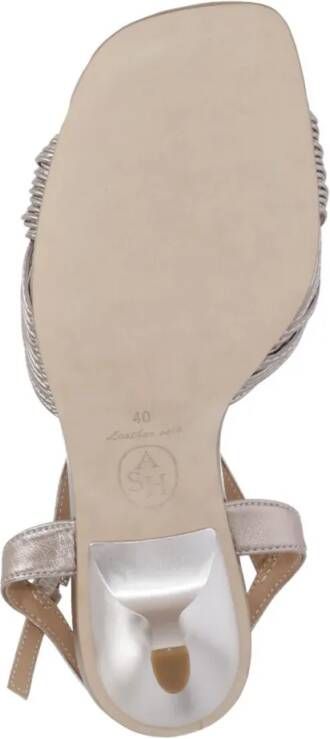 Ash Hoge hakken Gold Janis Leather Shoes in goud