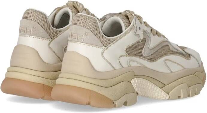 Ash Low-Top Sneakers Addict White Gold Sneaker in wit