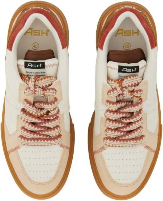 Ash Low-Top Sneakers Calf Leather Sneakers With Woven Laces in meerkleurig
